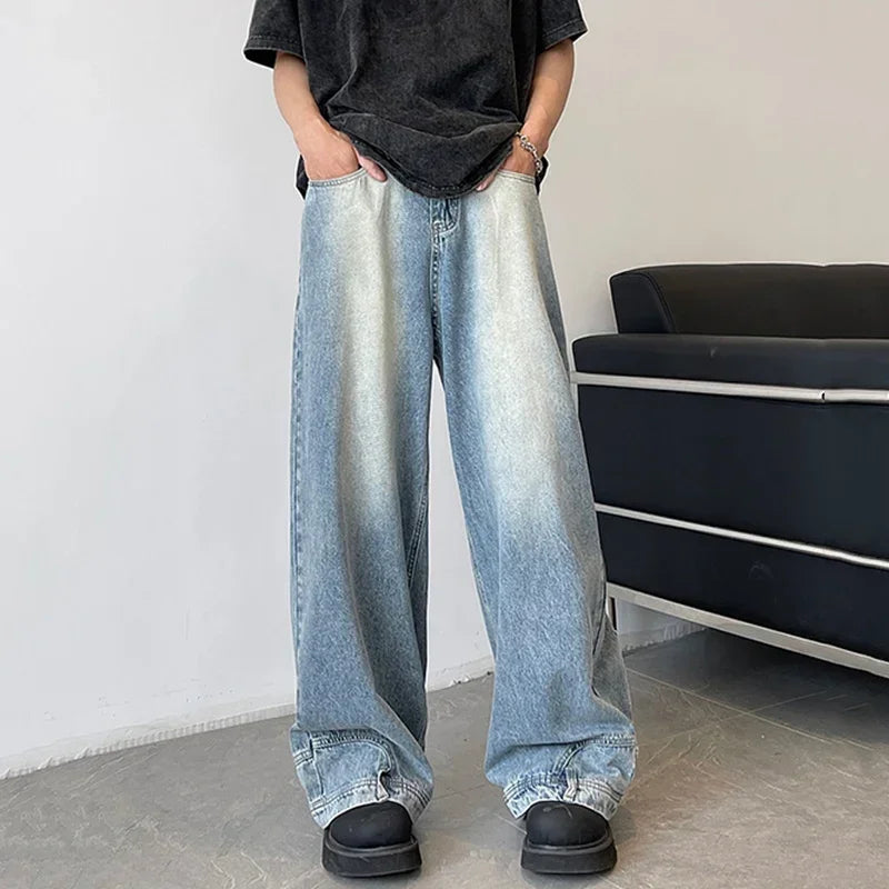 TrendLay – Men’s Chic Wide Jeans
