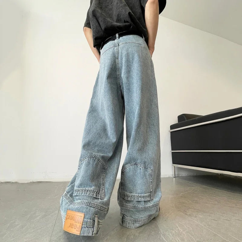 TrendLay – Men’s Chic Wide Jeans